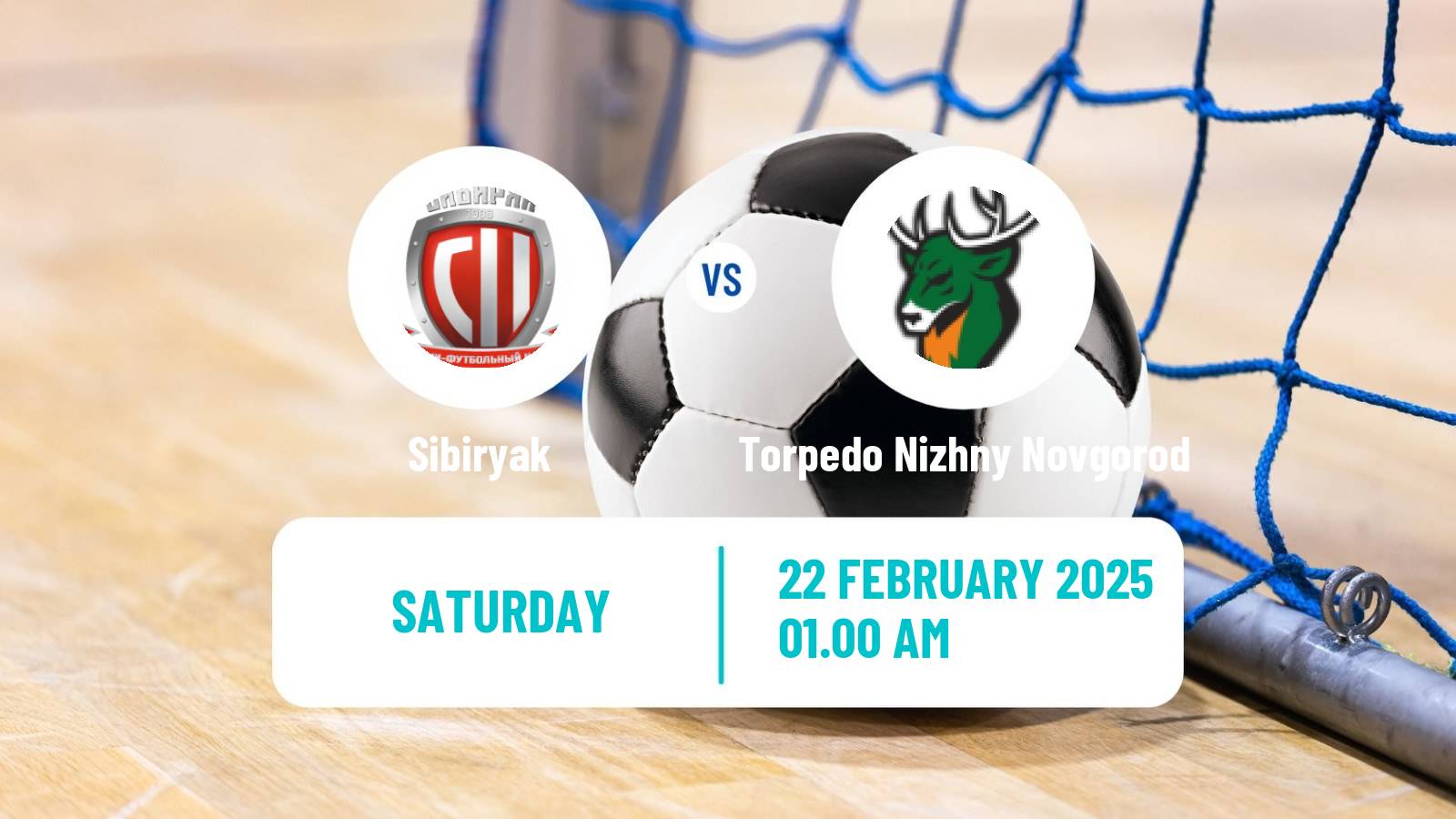 Futsal Russian Cup Futsal Sibiryak - Torpedo Nizhny Novgorod