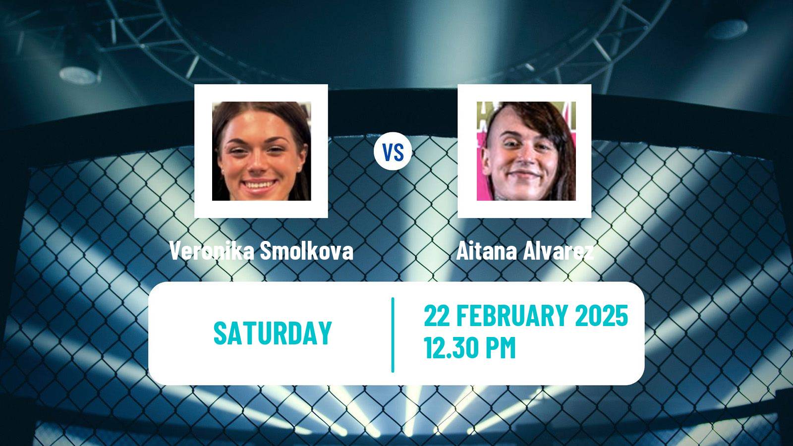 MMA Flyweight Oktagon Women Veronika Smolkova - Aitana Alvarez