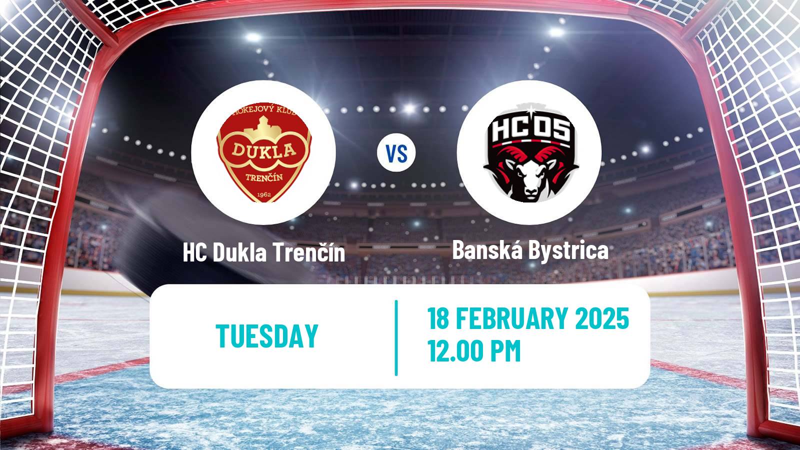 Hockey Slovak Extraliga HC Dukla Trenčín - Banská Bystrica