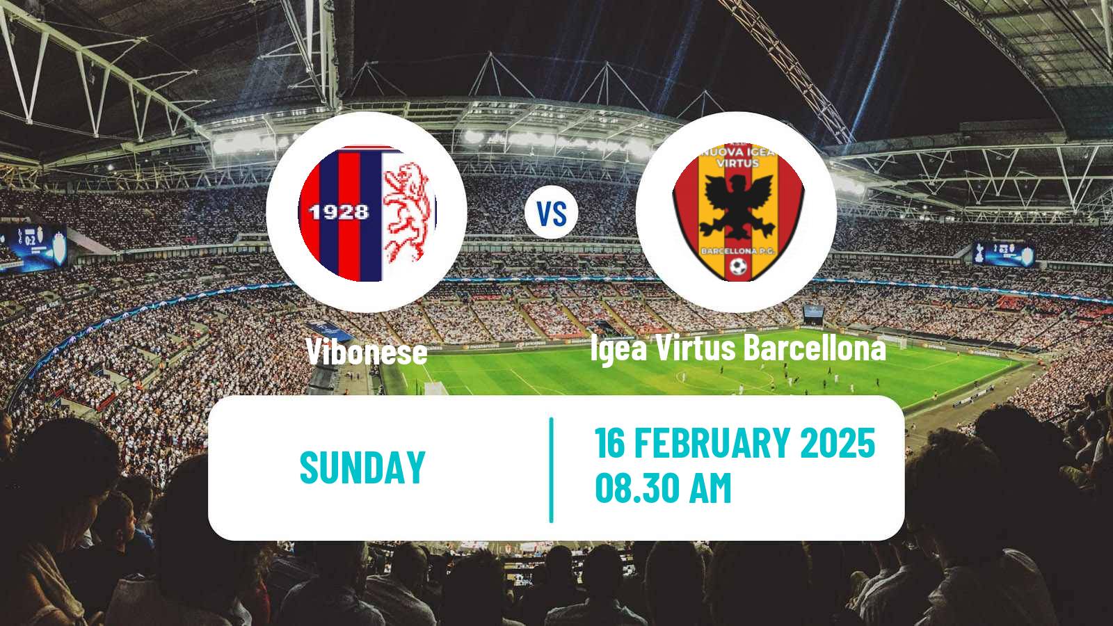 Football Italian Serie D - Group I Vibonese - Igea Virtus Barcellona