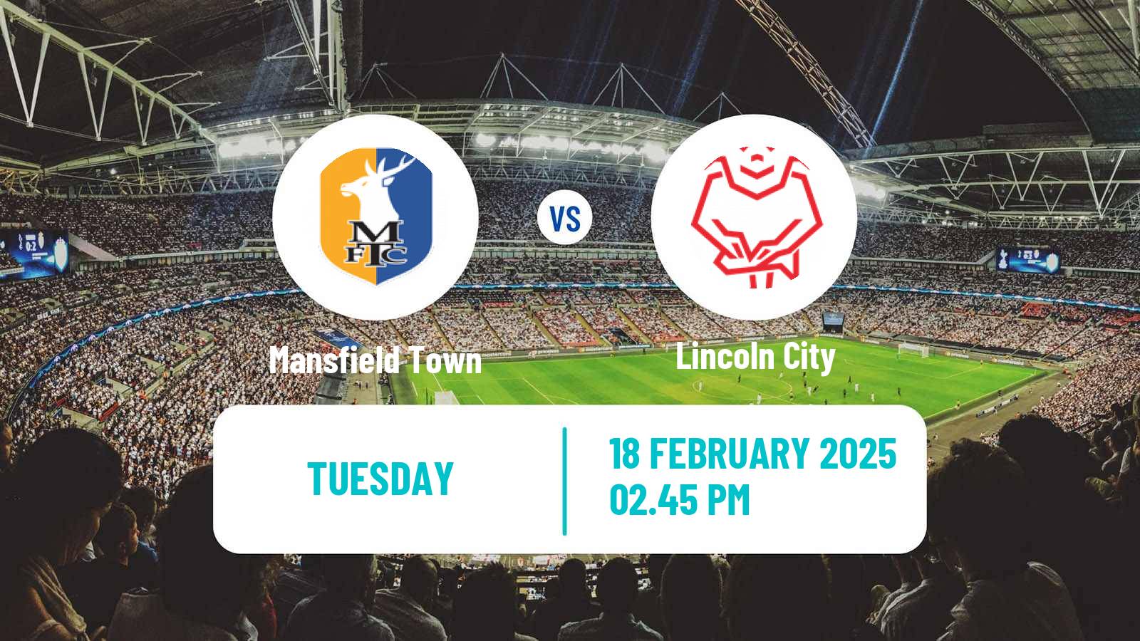 Soccer English League One Mansfield Town - Lincoln City