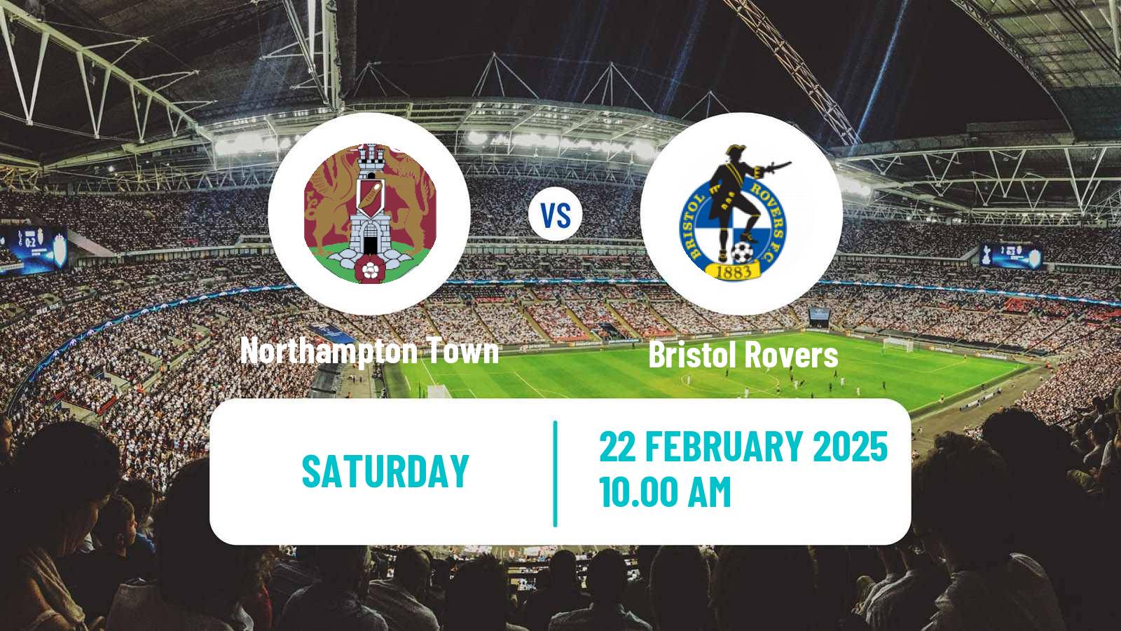Soccer English League One Northampton Town - Bristol Rovers