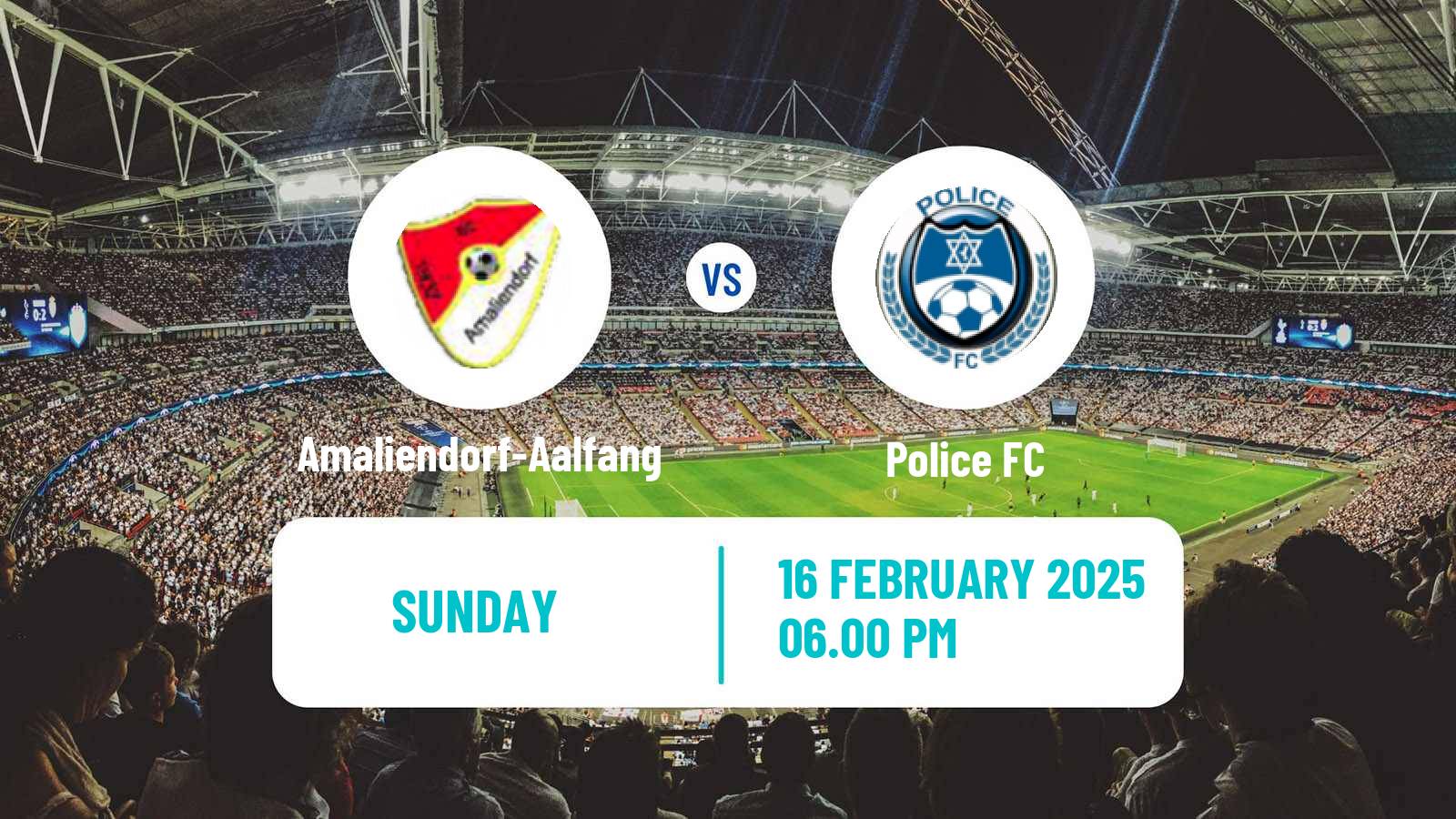 Soccer Trinidad and Tobago Premier League Amaliendorf-Aalfang - Police FC