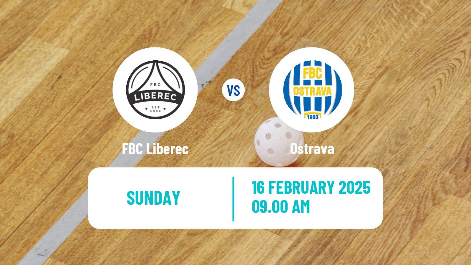 Floorball Czech Superliga Floorball FBC Liberec - Ostrava