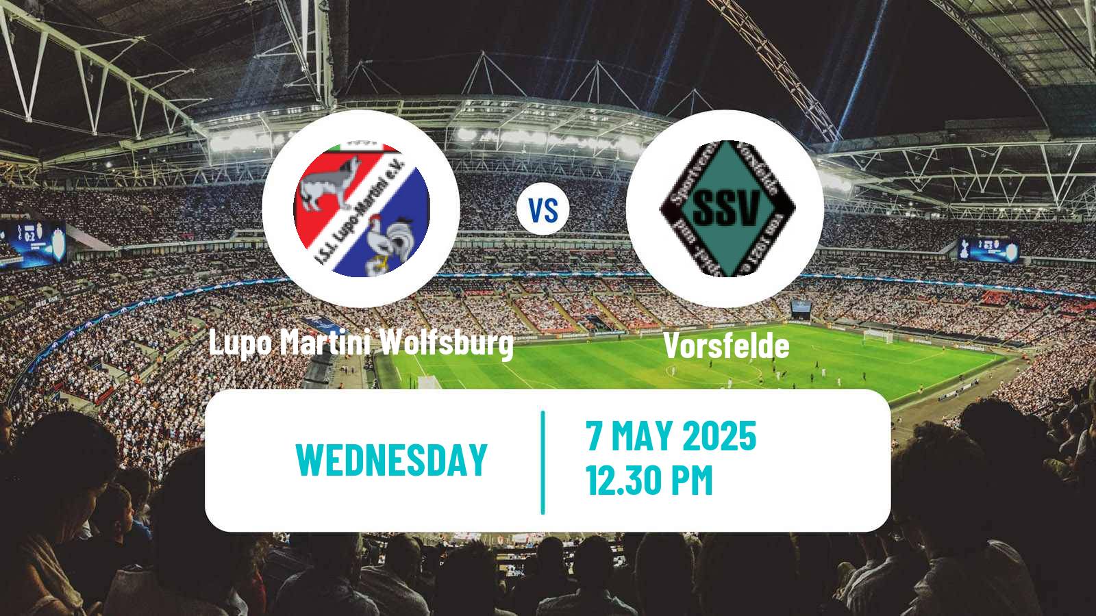 Soccer German Oberliga Niedersachsen Lupo Martini Wolfsburg - Vorsfelde