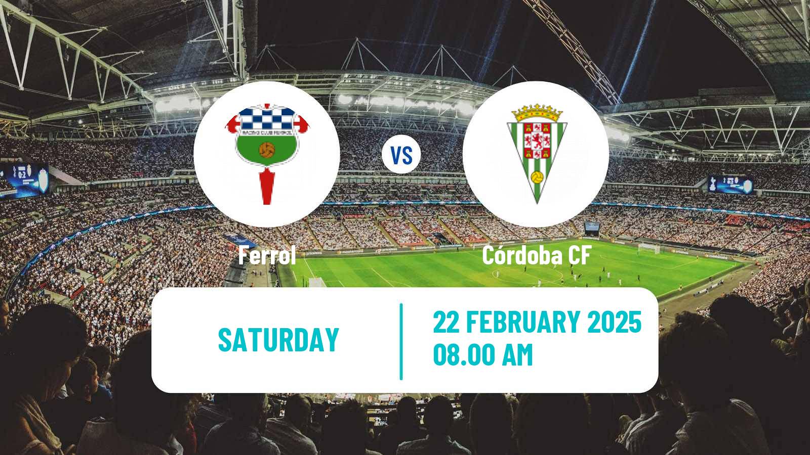 Soccer Spanish LaLiga2 Ferrol - Córdoba