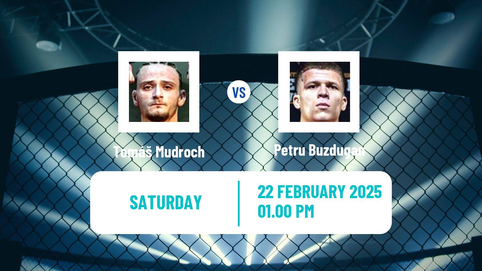 MMA Catchweight Oktagon Men Tomáš Mudroch - Petru Buzdugan