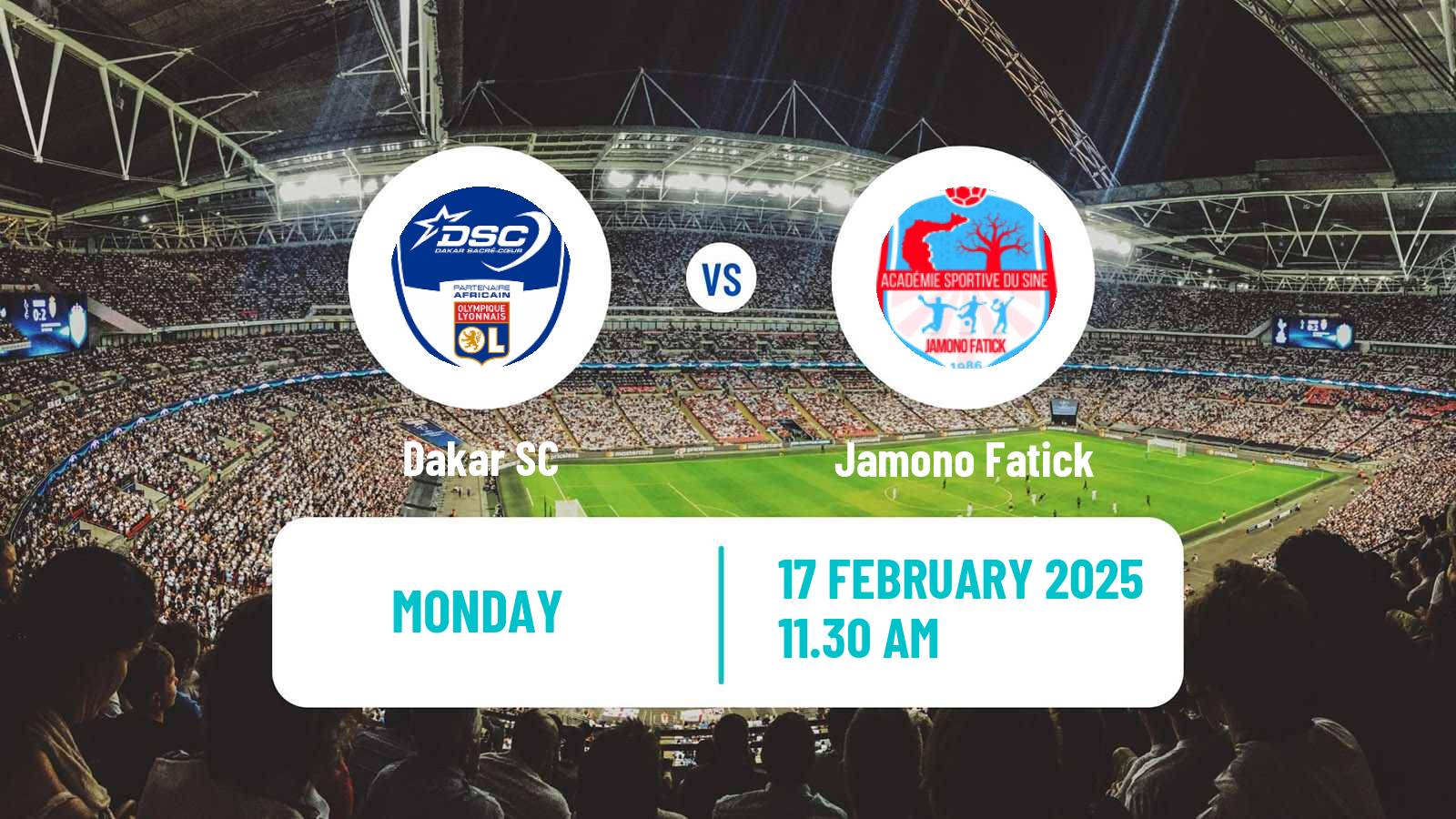 Football Senegal Ligue 1 Dakar SC - Jamono Fatick