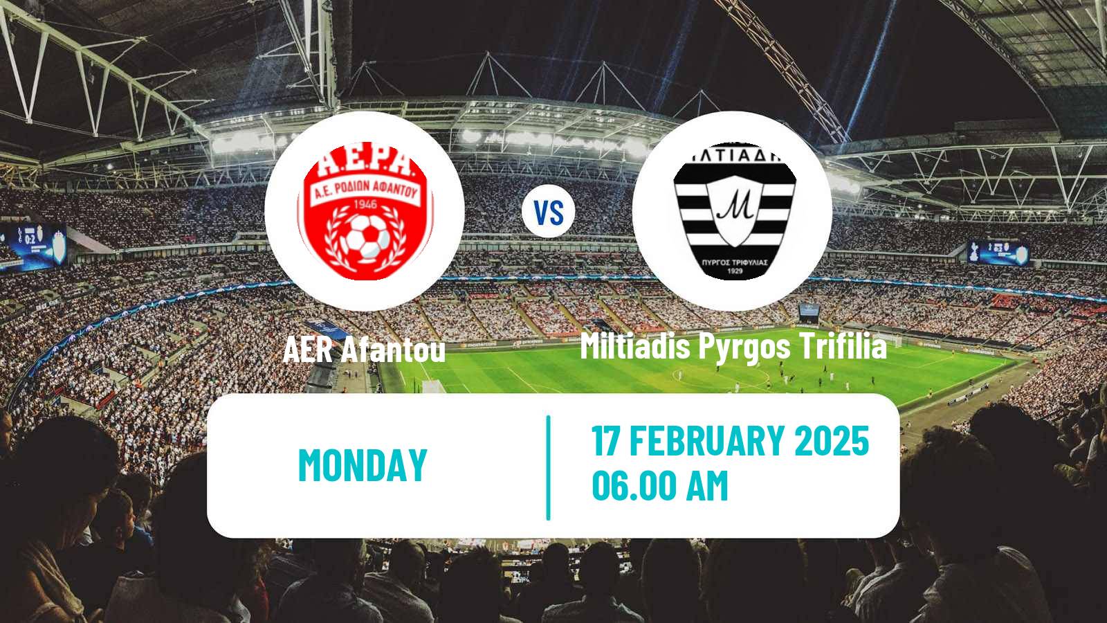 Soccer Greek Gamma Ethniki - Group 3 Afantou - Miltiadis Pyrgos Trifilia