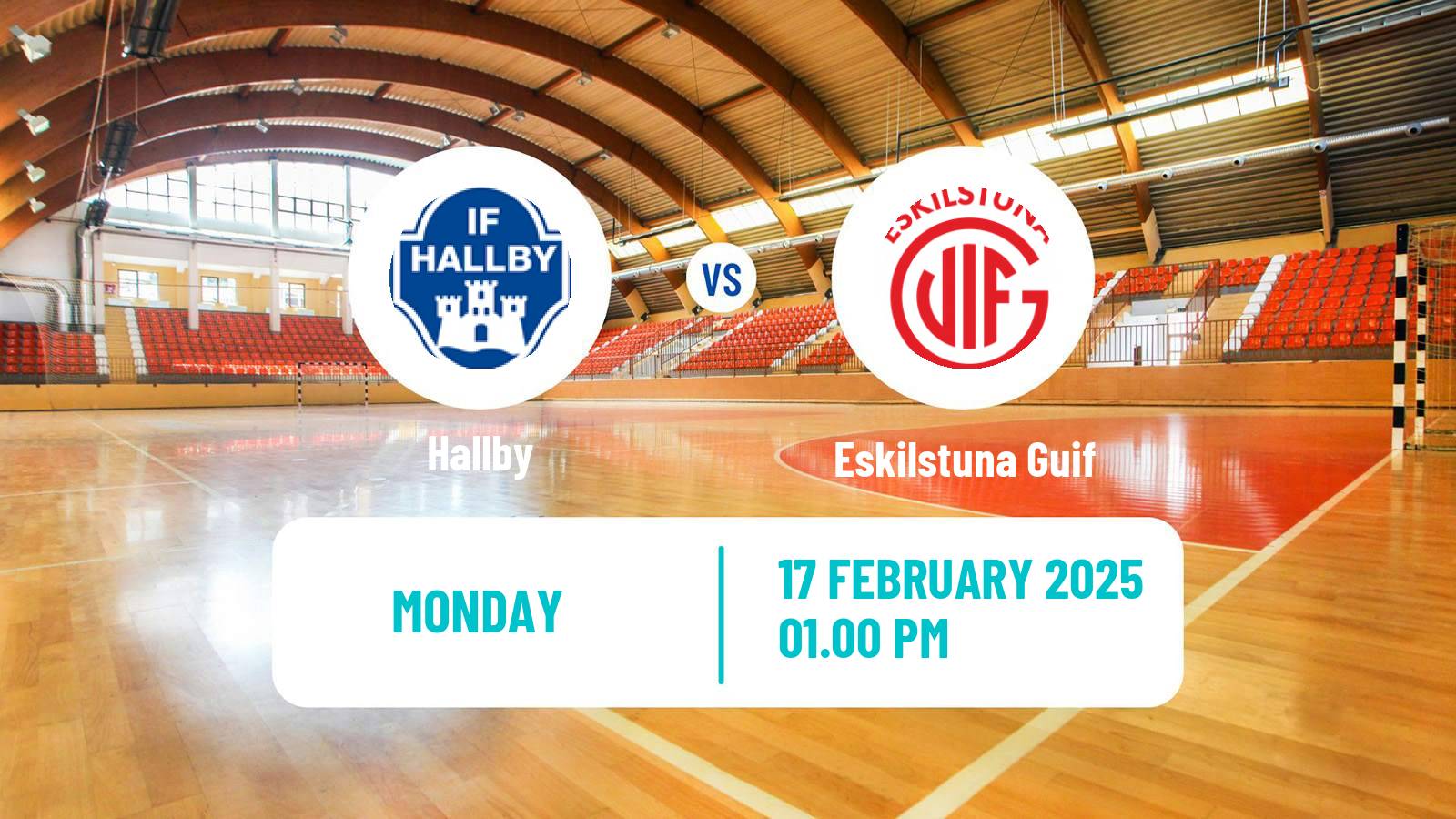Handball Swedish Elitserien Handball Hallby - Eskilstuna Guif