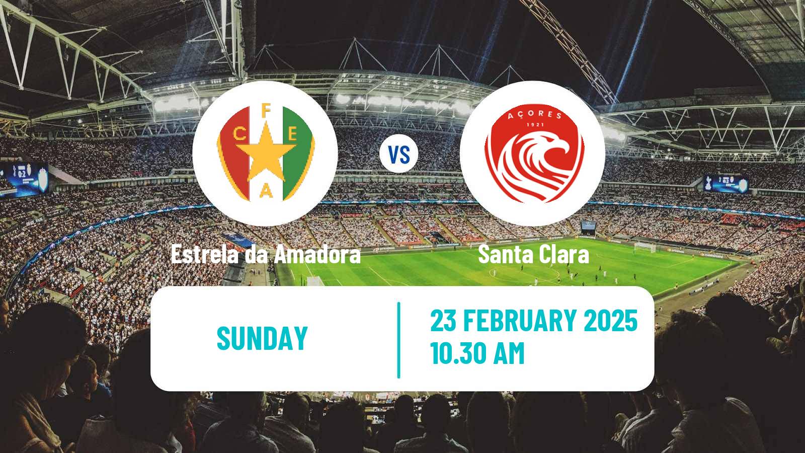 Soccer Liga Portugal Estrela da Amadora - Santa Clara