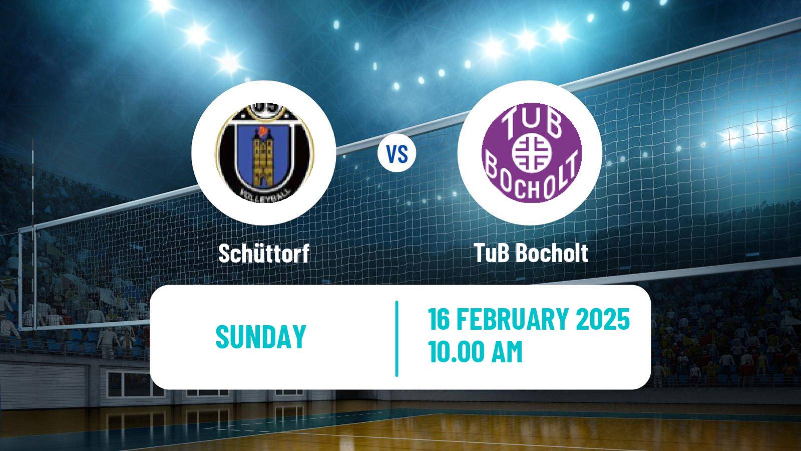 Volleyball German 2 Bundesliga North Volleyball Schüttorf - Bocholt