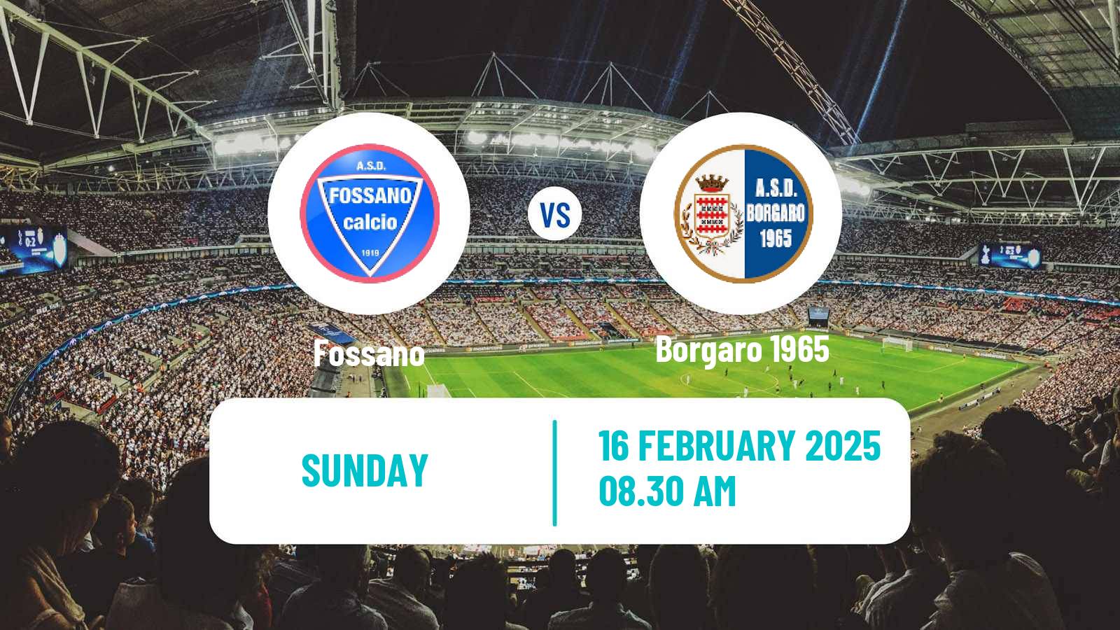 Soccer Italian Serie D - Group A Fossano - Borgaro