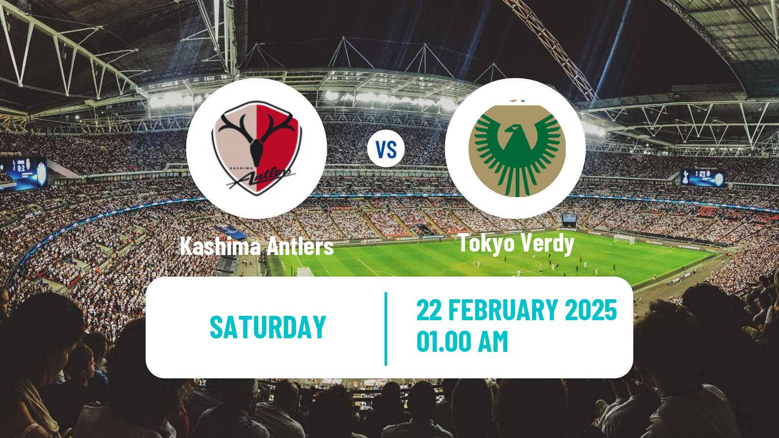Soccer Japan J1 League Kashima Antlers - Tokyo Verdy