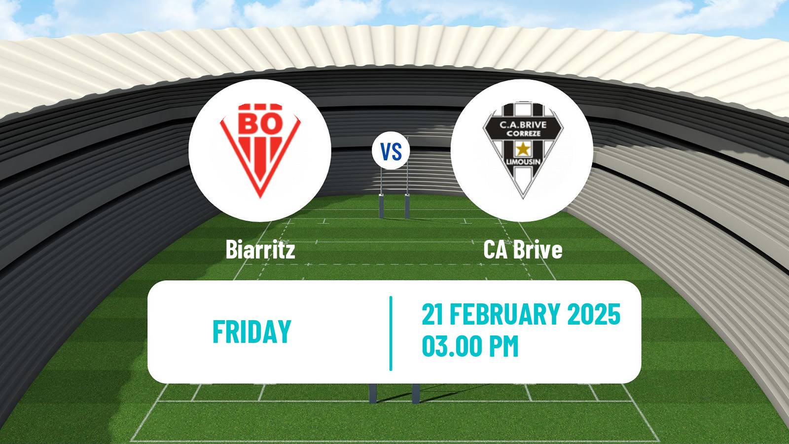 Rugby union French Pro D2 Biarritz - Brive