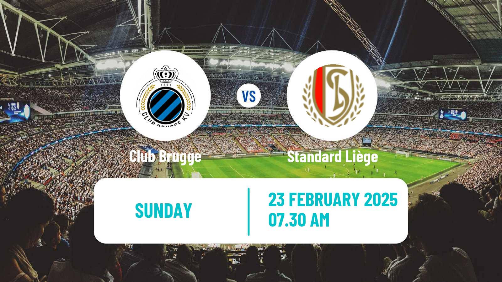 Football Belgian Jupiler Pro League Club Brugge - Standard Liège