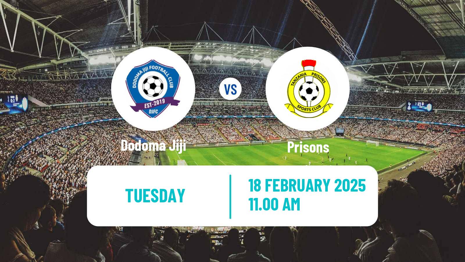 Football Tanzanian Premier League Dodoma Jiji - Prisons