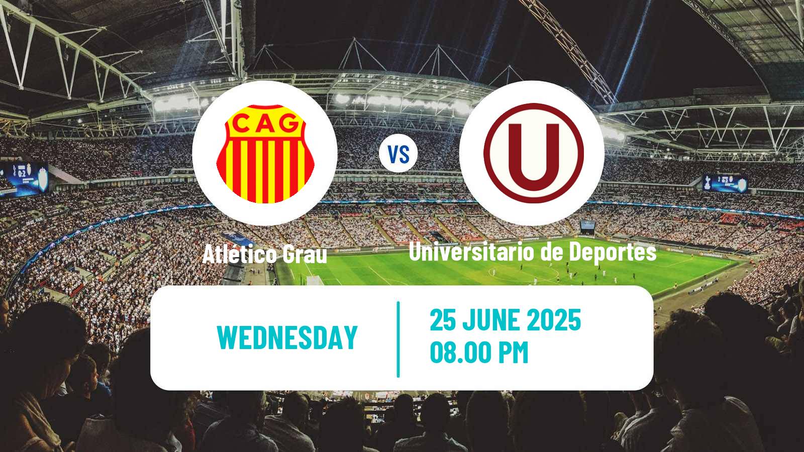Football Peruvian Liga 1 Atlético Grau - Universitario de Deportes