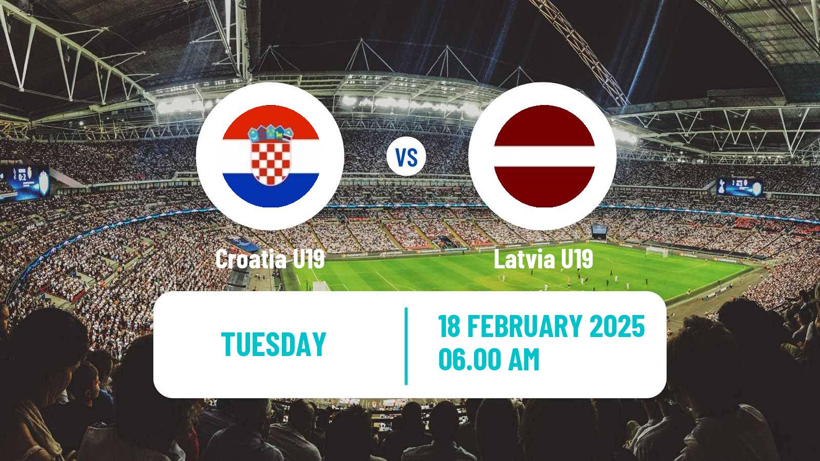 Football Friendly Croatia U19 - Latvia U19