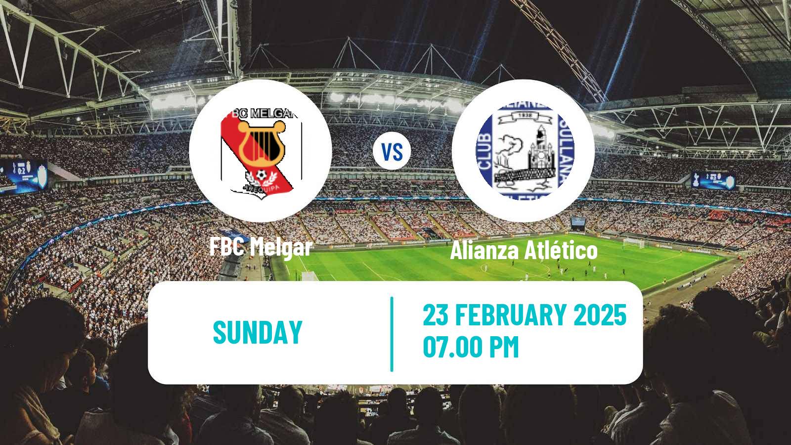 Soccer Peruvian Liga 1 FBC Melgar - Alianza Atlético