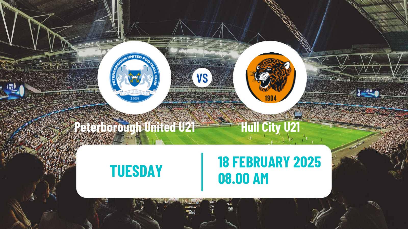 Soccer English Professional Development League Peterborough United U21 - Hull City U21