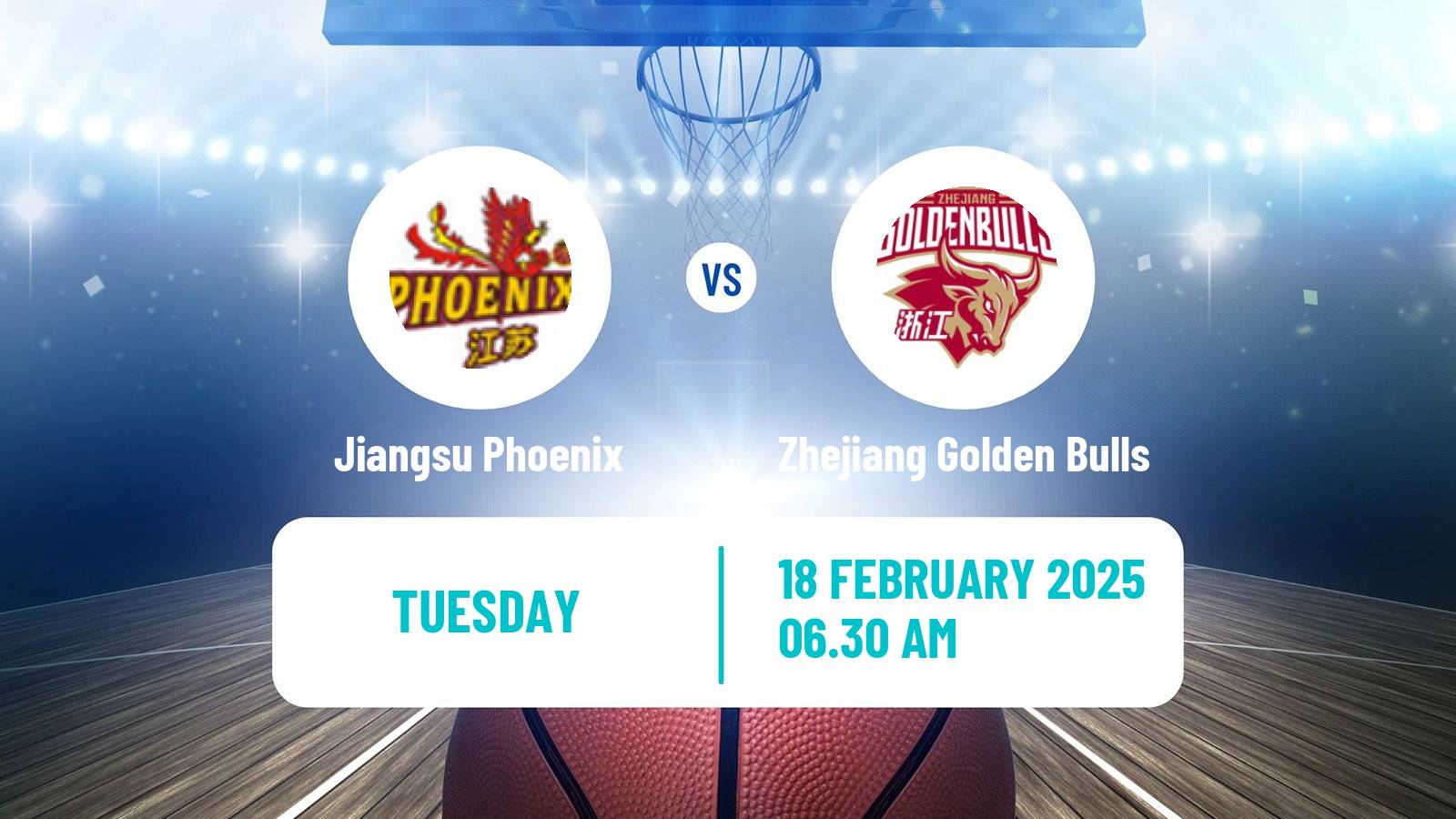 Basketball WCBA Jiangsu Phoenix - Zhejiang Golden Bulls