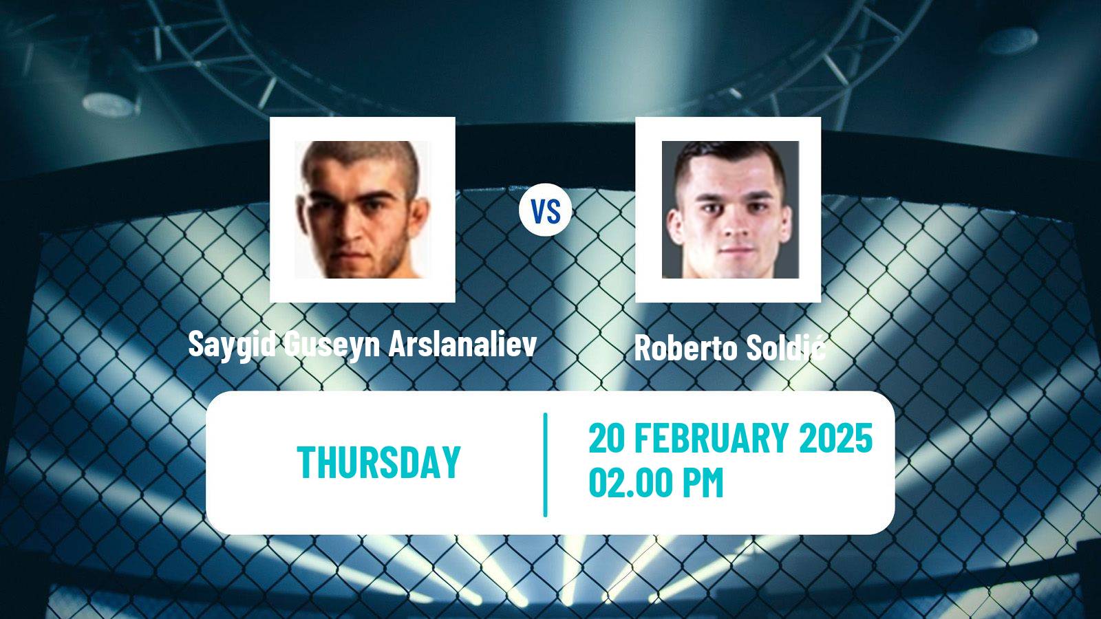 MMA Welterweight One Championship Men Saygid Guseyn Arslanaliev - Roberto Soldić