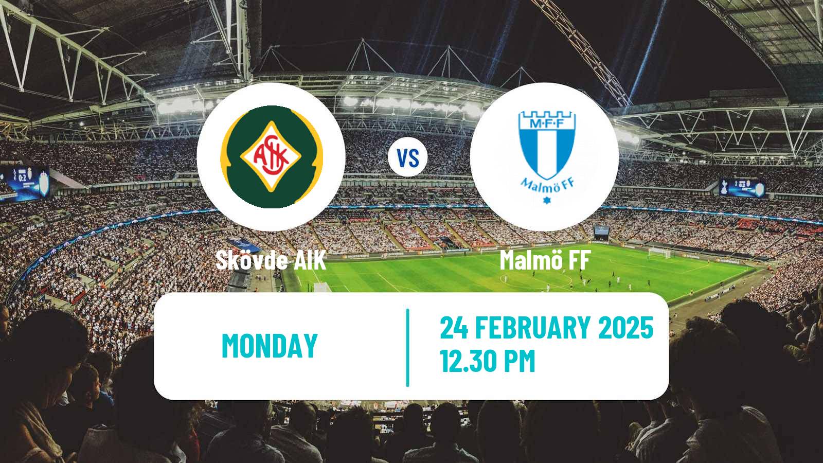 Football Svenska Cupen Skövde AIK - Malmö