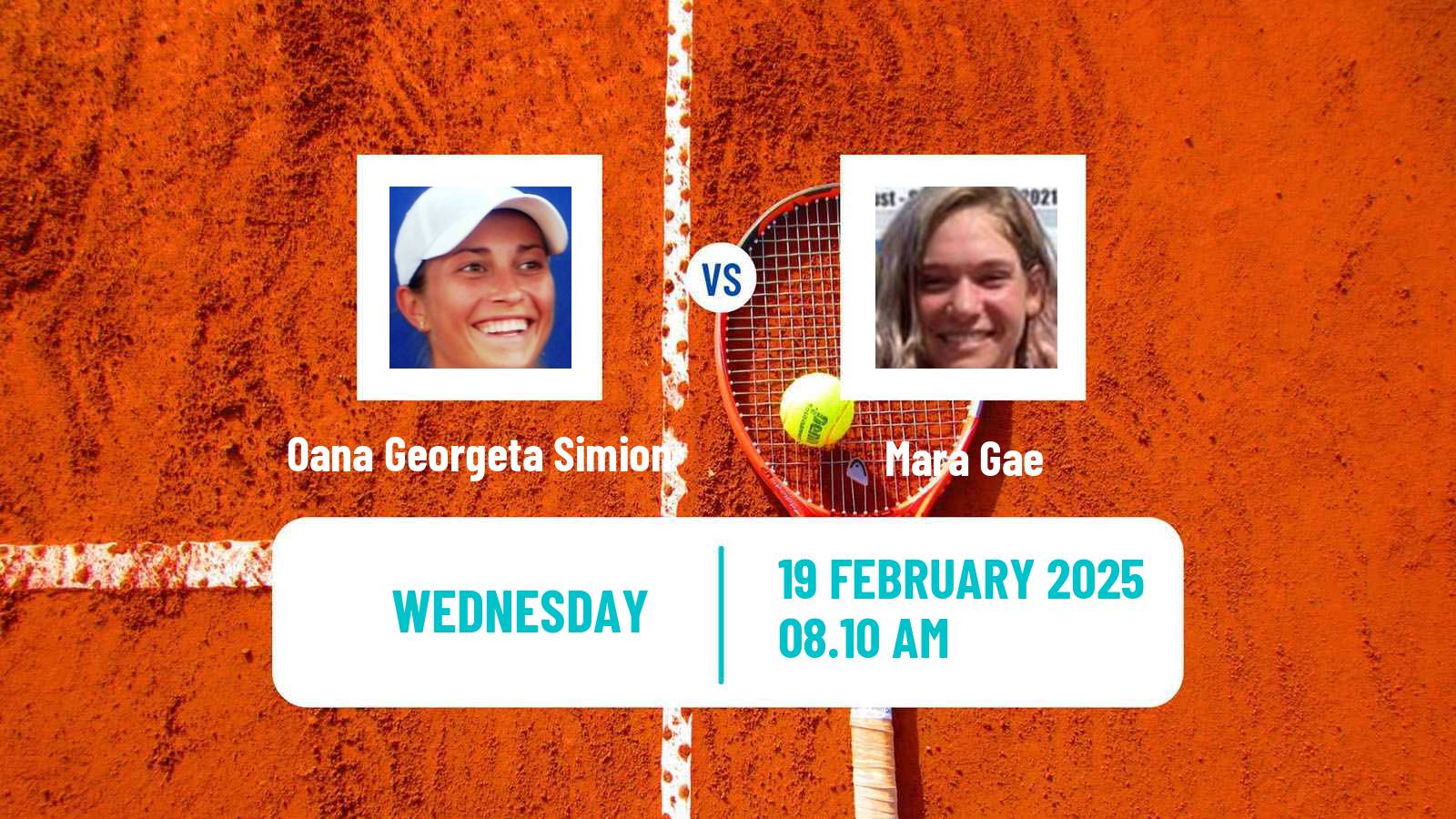 Tennis ITF W15 Bucharest Women Oana Georgeta Simion - Mara Gae