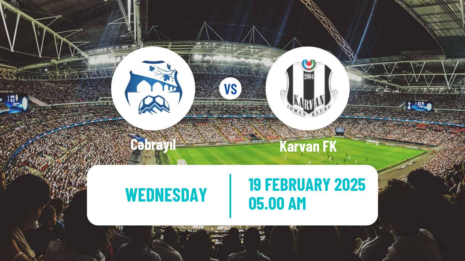 Soccer Azerbaijan First Division Cəbrayıl - Karvan