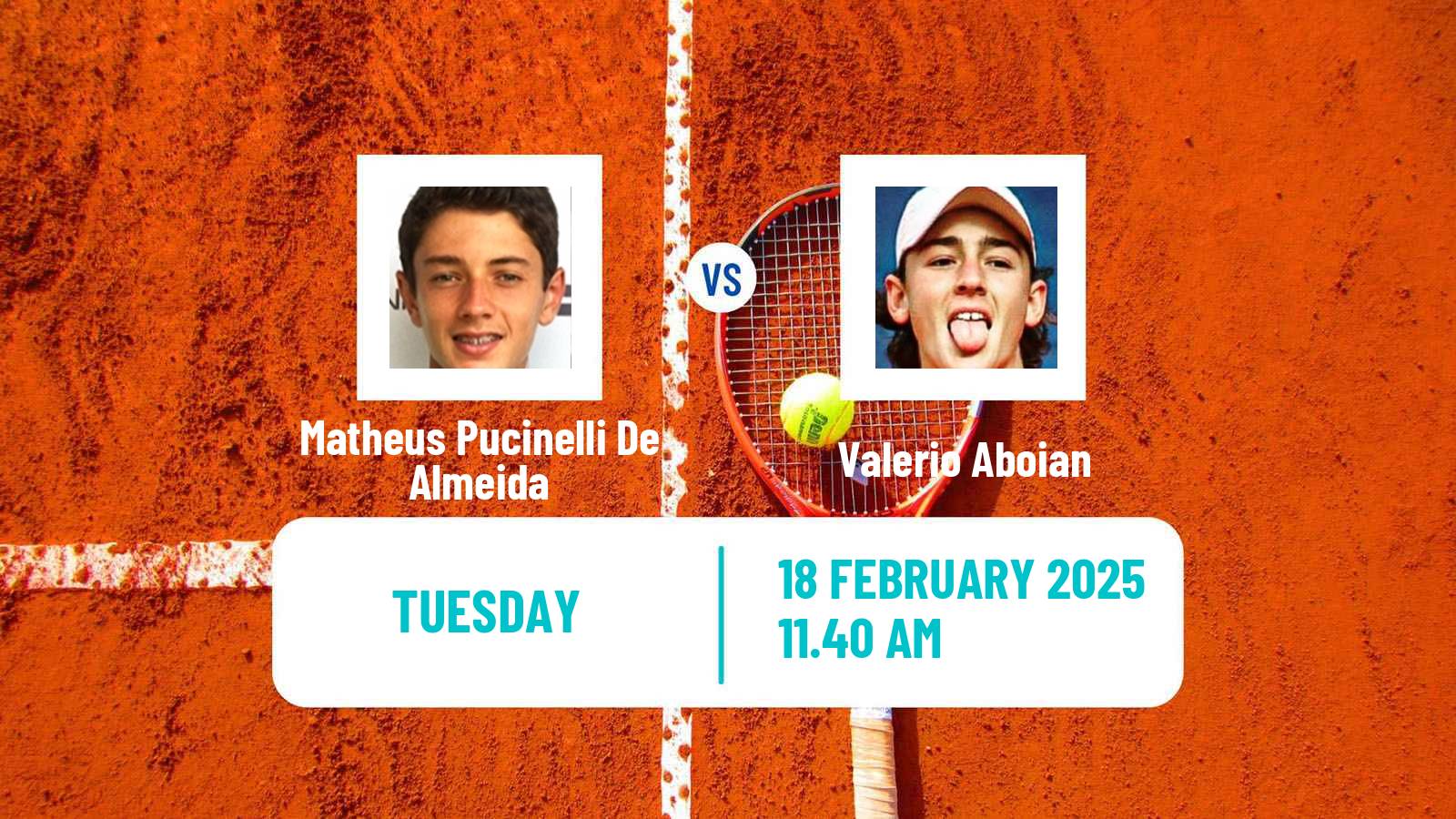 Tennis ITF M25 Punta Del Este 3 Men Matheus Pucinelli De Almeida - Valerio Aboian