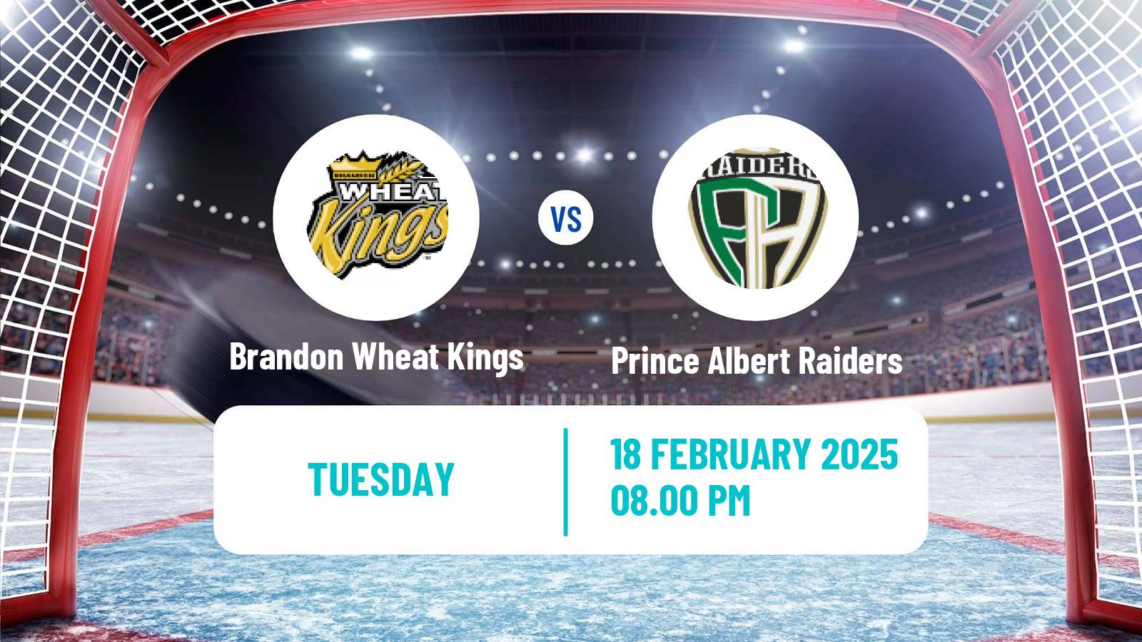 Hockey WHL Brandon Wheat Kings - Prince Albert Raiders