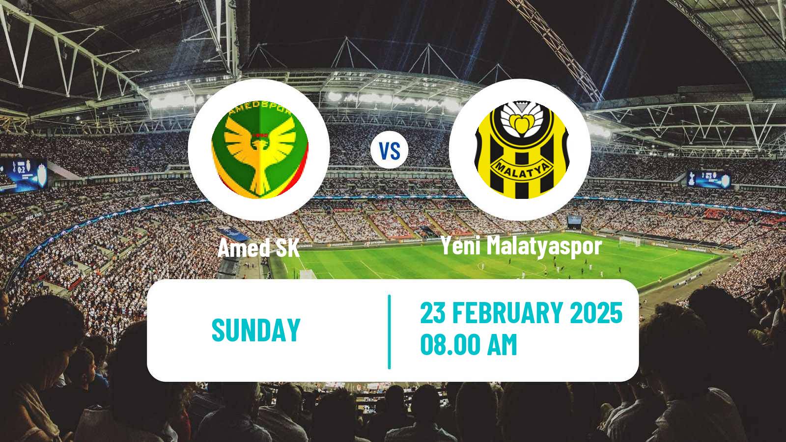 Soccer Turkish First League Amed SK - Yeni Malatyaspor