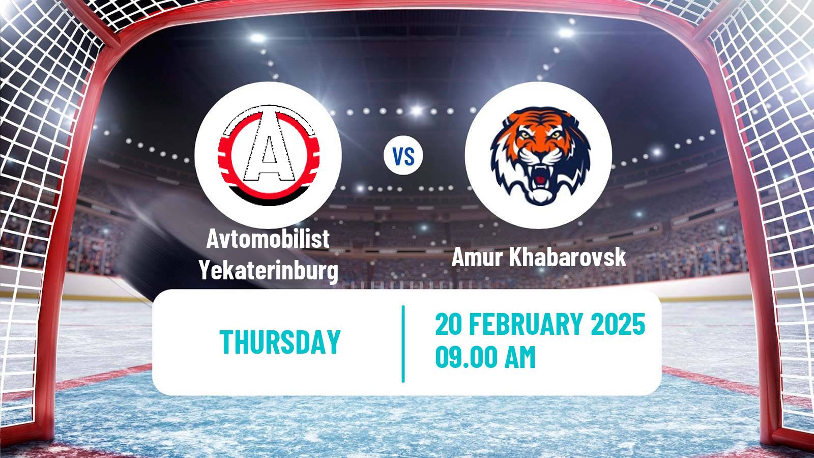 Hockey KHL Avtomobilist Yekaterinburg - Amur Khabarovsk