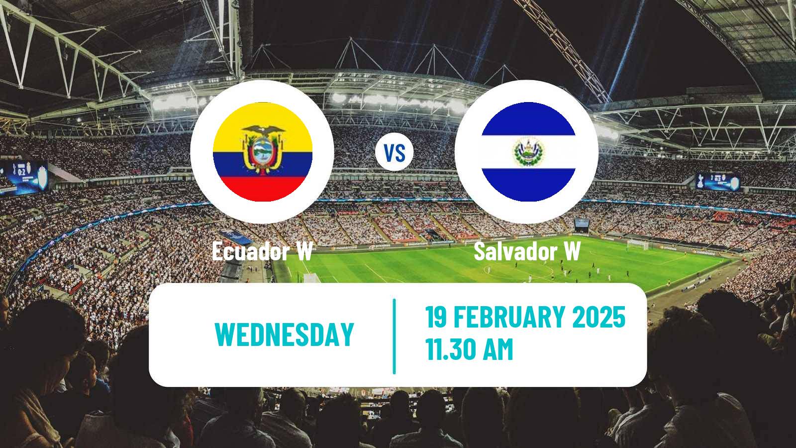 Football Friendly International Women Ecuador W - Salvador W