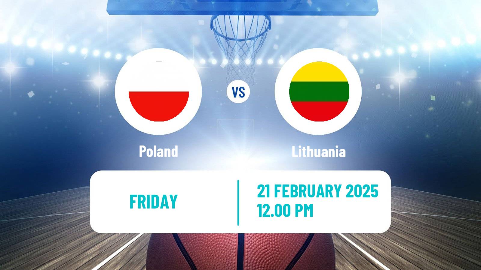 Basketball EuroBasket Poland - Lithuania