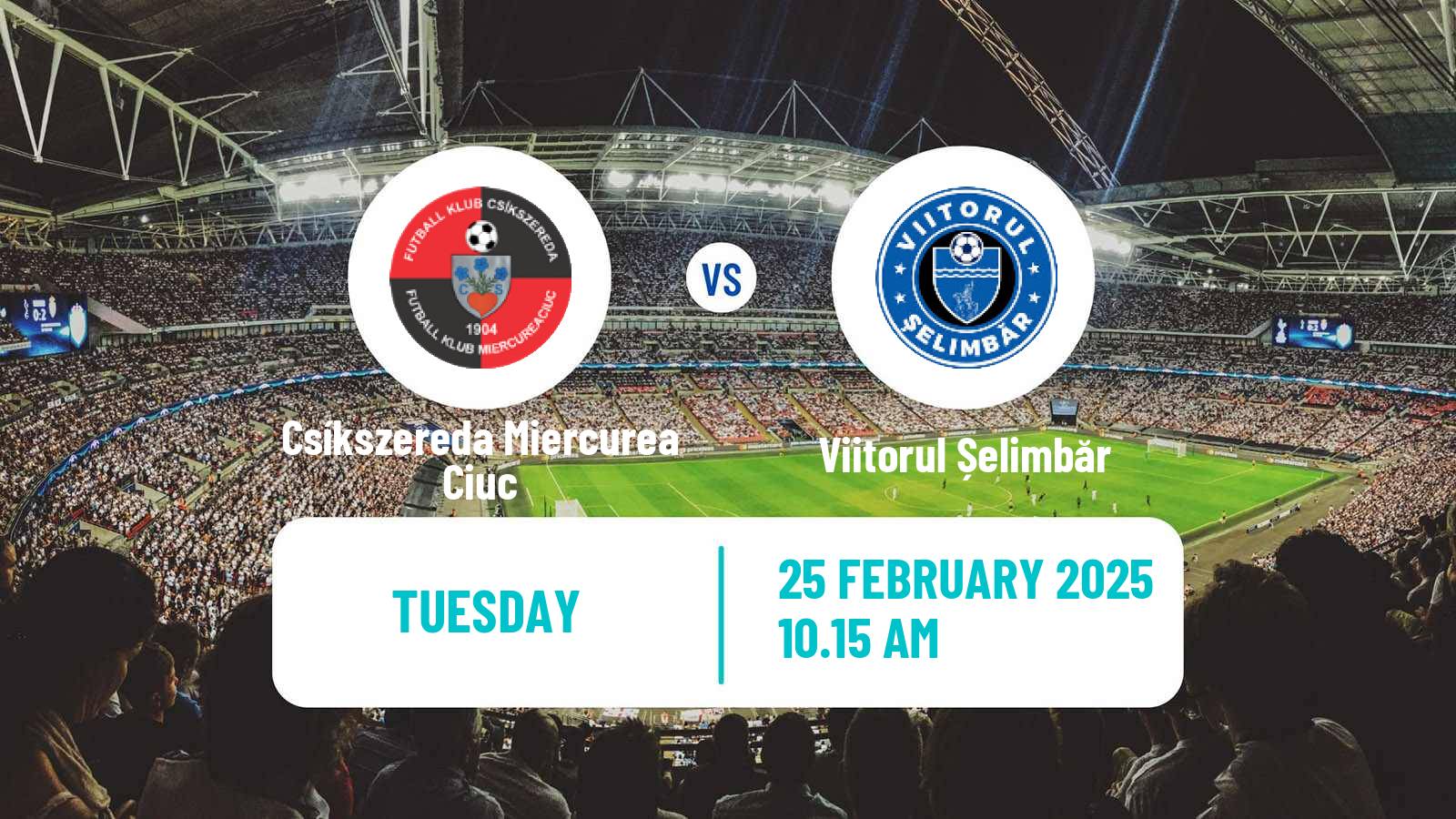 Soccer Romanian Division 2 Csíkszereda Miercurea Ciuc - Viitorul Șelimbăr