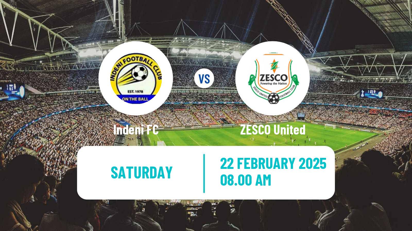 Soccer Zambian Premier League Indeni - ZESCO United