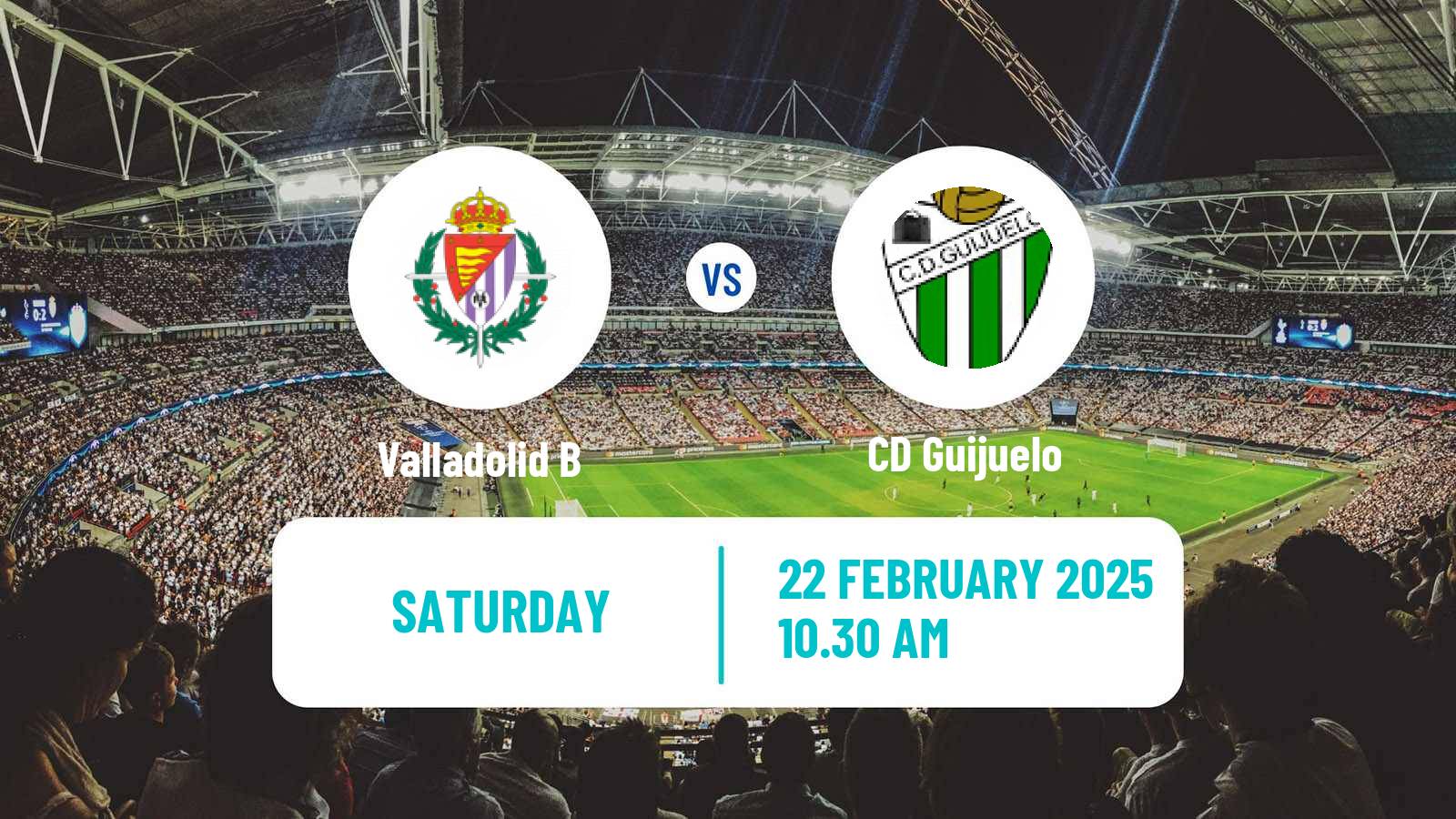 Soccer Spanish Segunda RFEF - Group 1 Valladolid B - Guijuelo