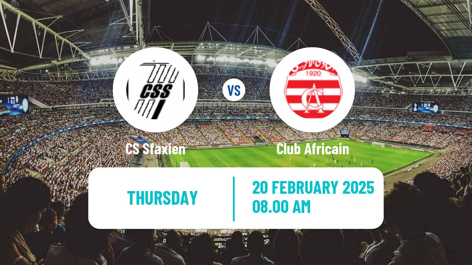 Soccer Tunisian Ligue Professionnelle 1 Sfaxien - Club Africain