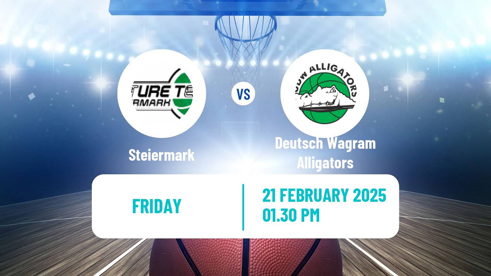 Basketball Austrian Zweite Liga Basketball Steiermark - Deutsch Wagram Alligators