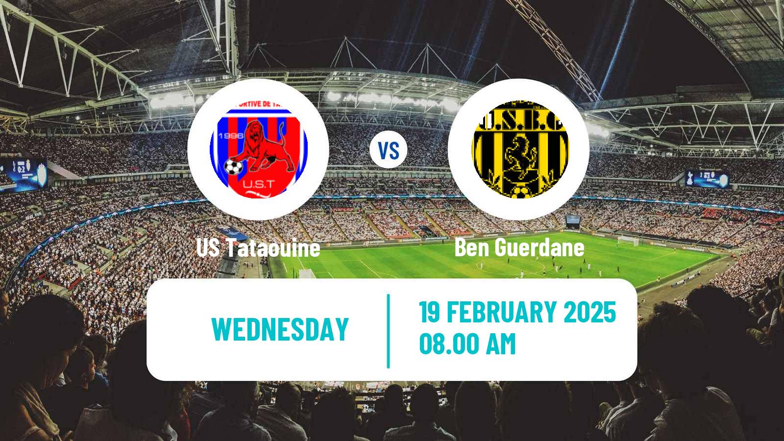 Soccer Tunisian Ligue Professionnelle 1 Tataouine - Ben Guerdane