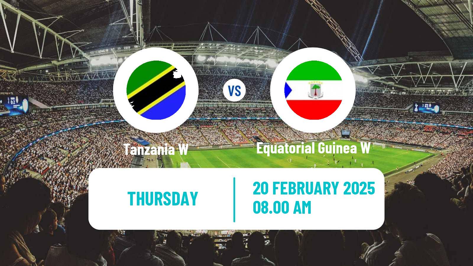 Football Africa Cup of Nations Women Tanzania W - Equatorial Guinea W