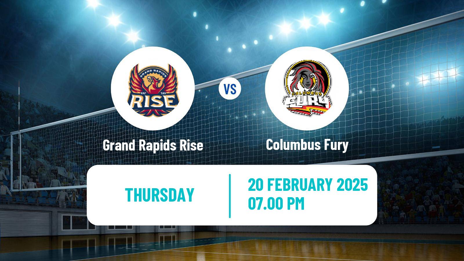Volleyball PVF Women Grand Rapids Rise - Columbus Fury