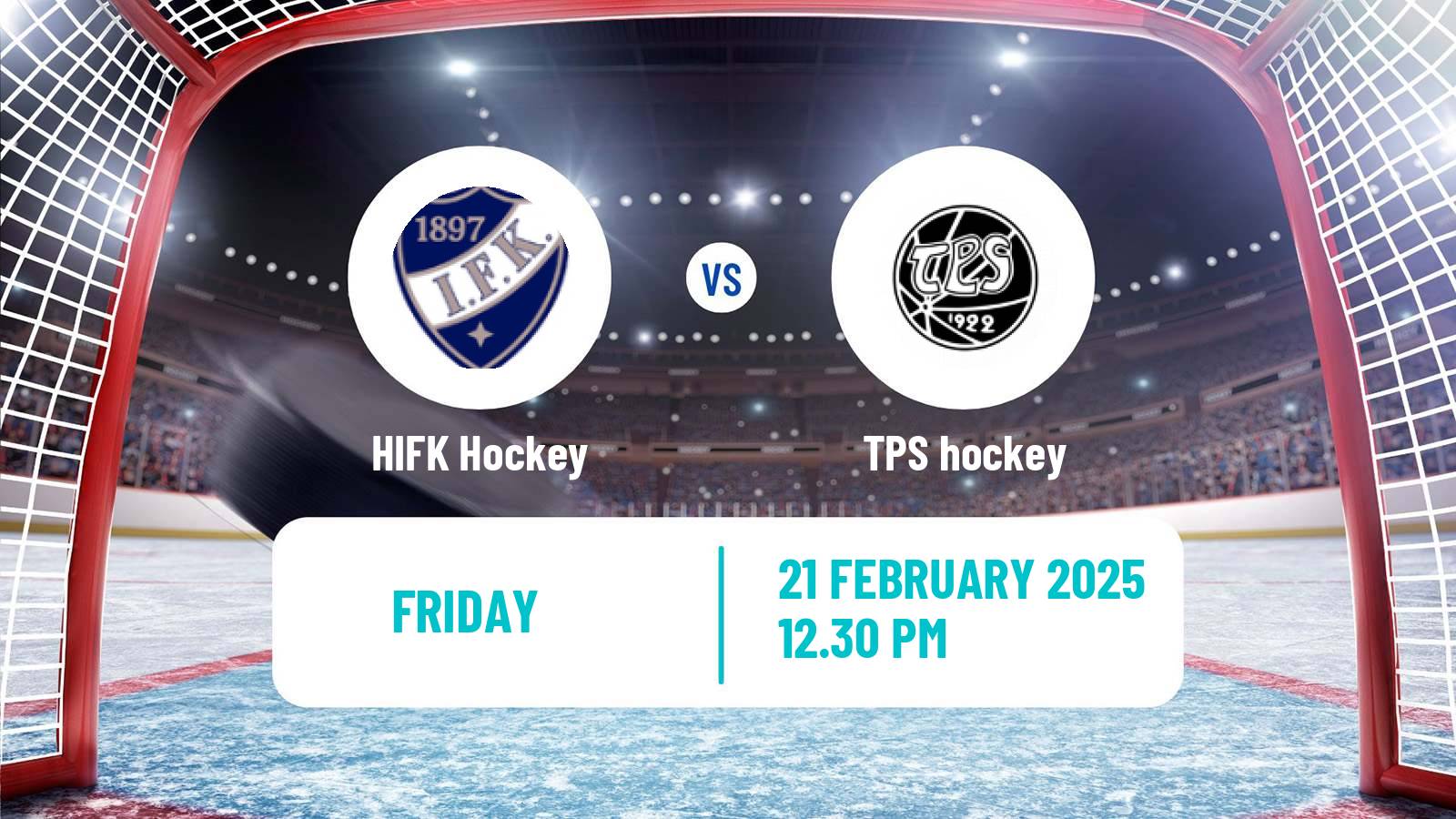 Hockey Finnish SM-liiga HIFK - TPS