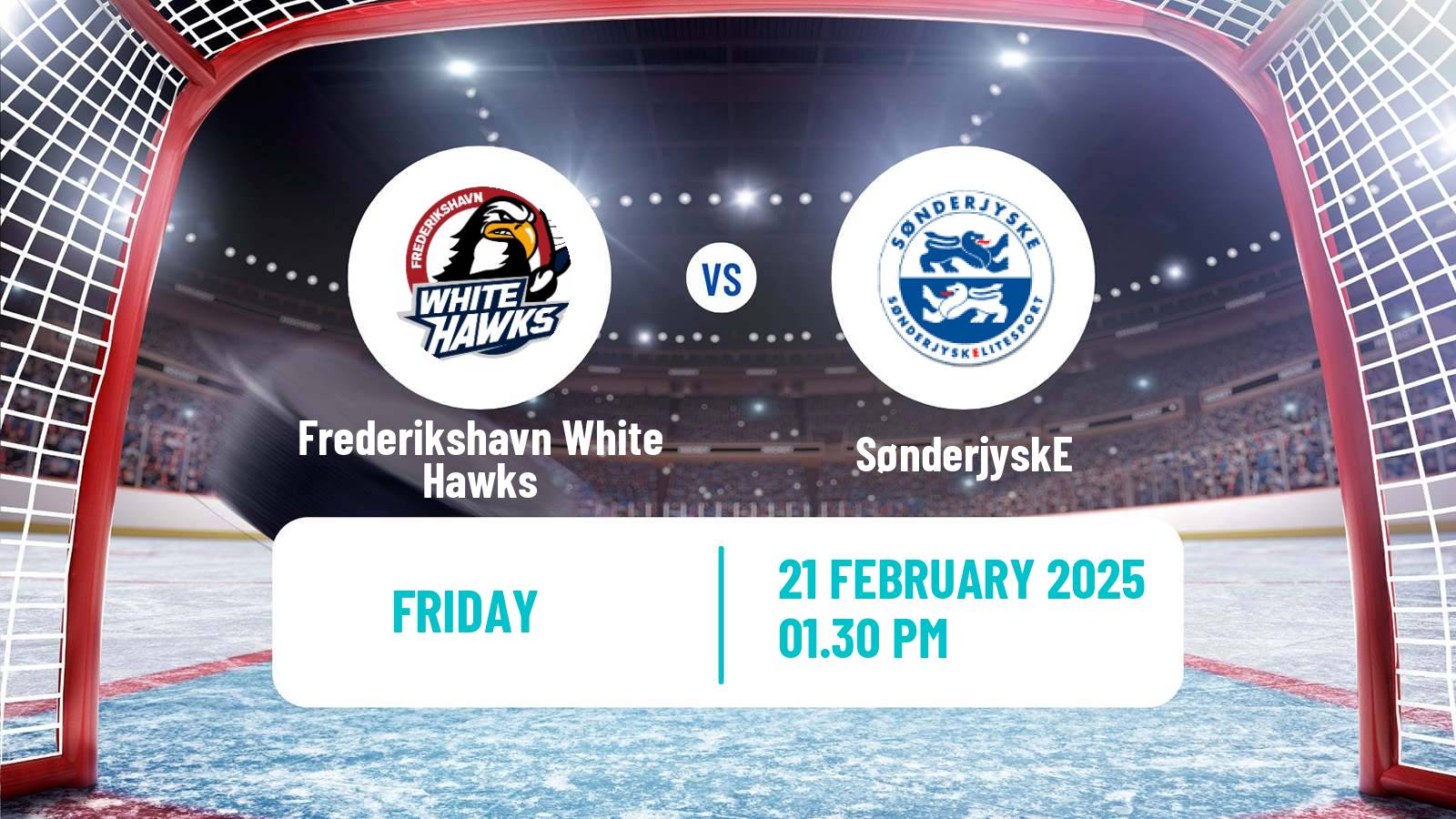 Hockey Danish Ishockey Ligaen Frederikshavn White Hawks - SønderjyskE