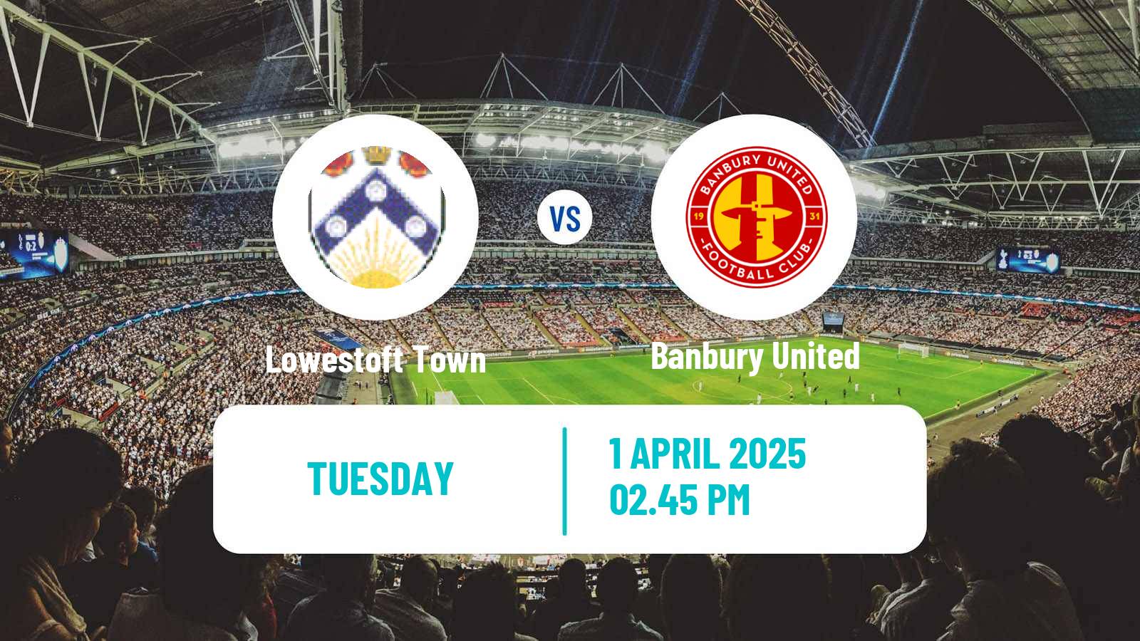 Soccer English Southern League Central Division Lowestoft Town - Banbury United