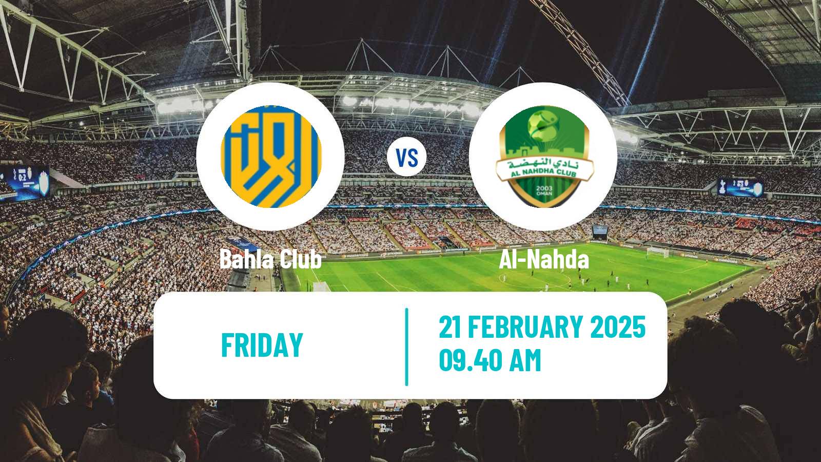 Soccer Omani League Bahla - Al-Nahda