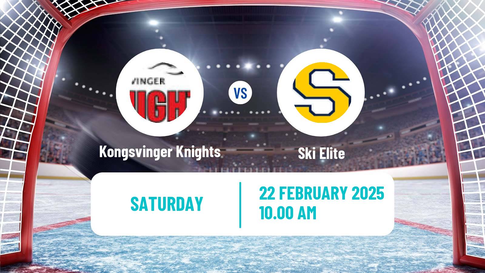 Hockey Norwegian Division 1 Hockey Kongsvinger Knights - Ski Elite