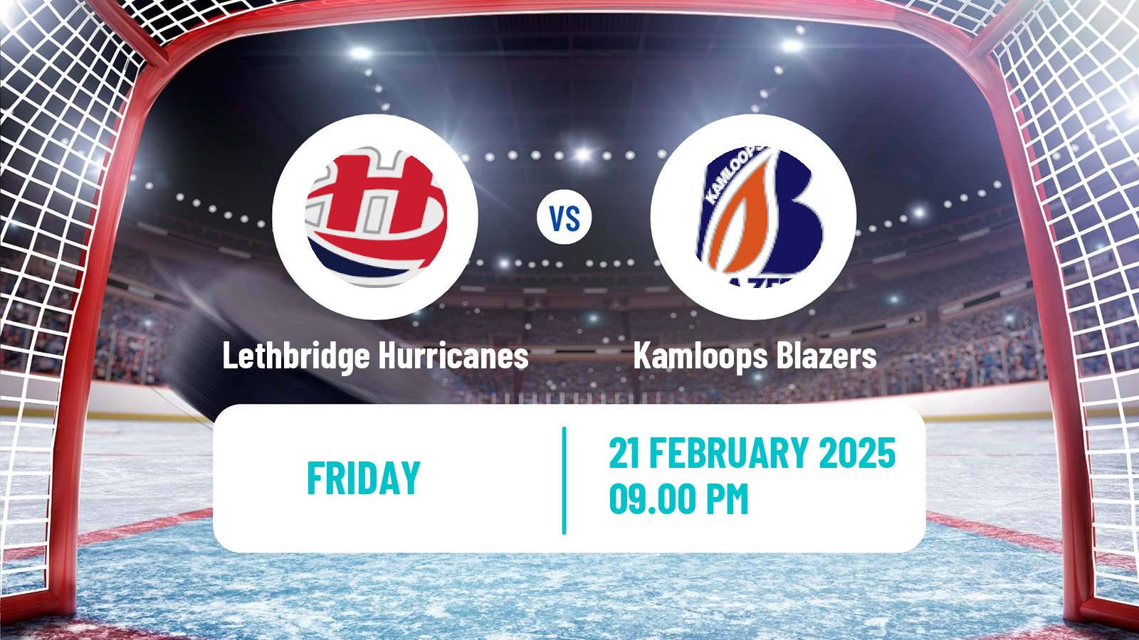 Hockey WHL Lethbridge Hurricanes - Kamloops Blazers